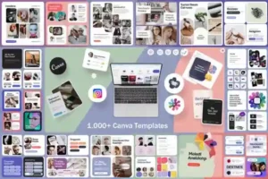 1.000+ Canva Templates