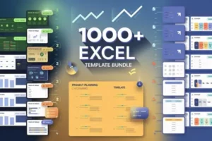 1000+ Excel Template Bundle